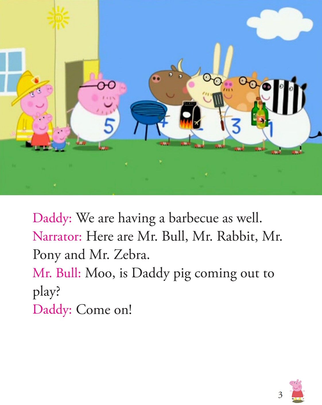 The Fire Engine绘本故事第5页