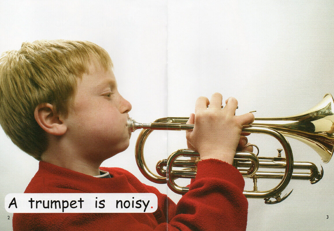 what is noisy？绘本故事第3页