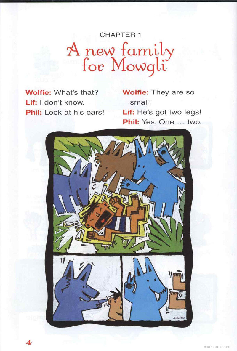 The Jungle Book绘本故事第4页