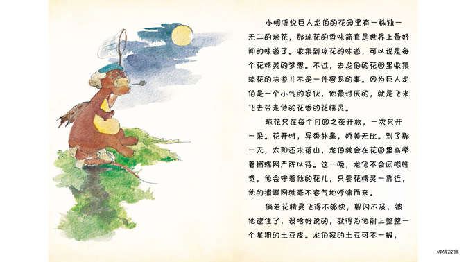 收集琼花的味道绘本故事第4页
