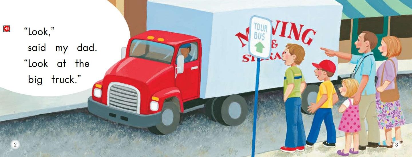 A visit to the city绘本故事第3页