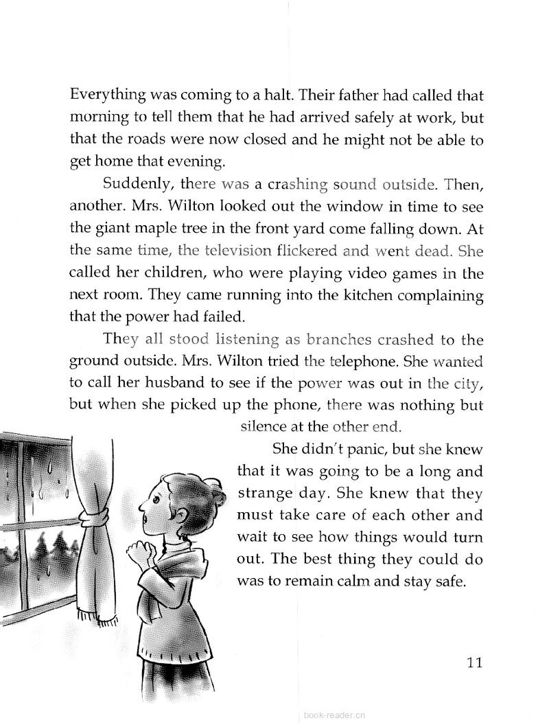 A Day Without Technology(I)绘本故事第3页