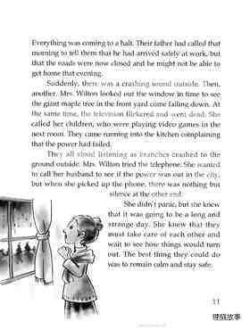 A Day Without Technology(I)绘本故事第3页
