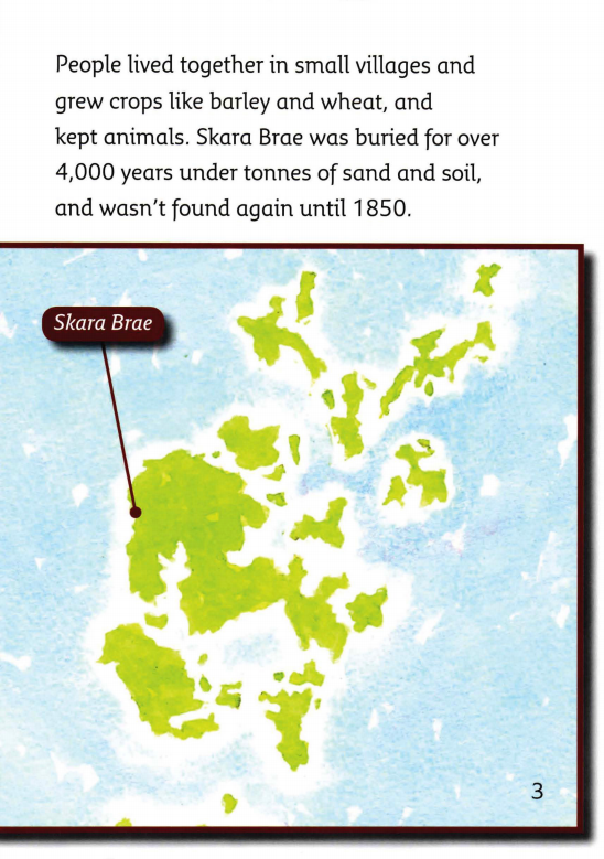 The Lost Village of Skara Brae绘本故事第4页