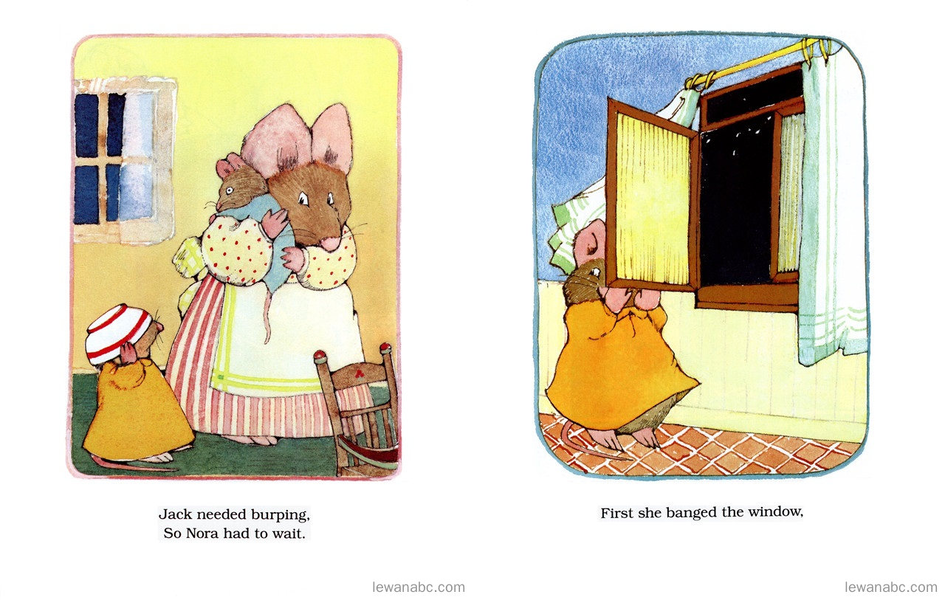 (49周)Noisy Nora绘本故事第4页