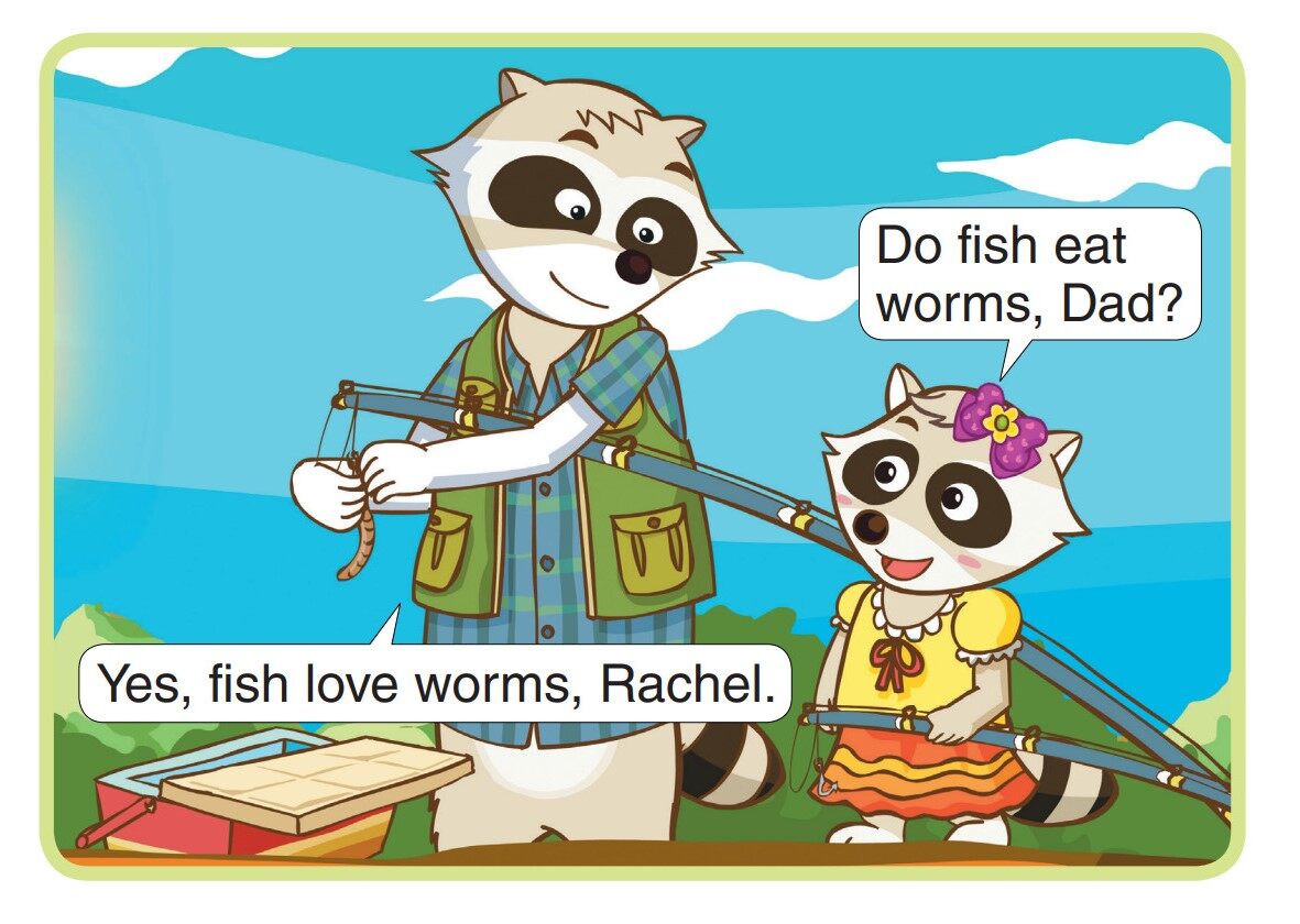 Fishing with Dad绘本故事第4页