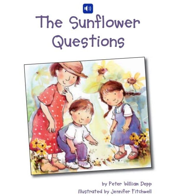 The Sunflower Questions绘本故事第2页