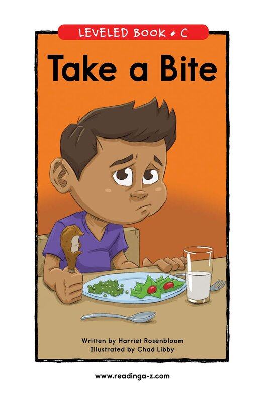 Take a Bite绘本故事第2页