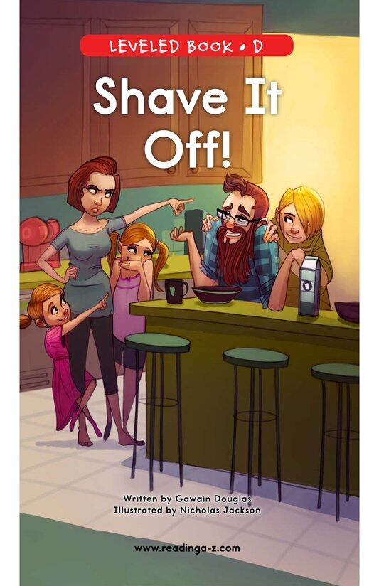 Shave It Off!绘本故事第2页