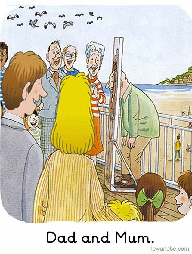 Fun at the Beach绘本故事第3页