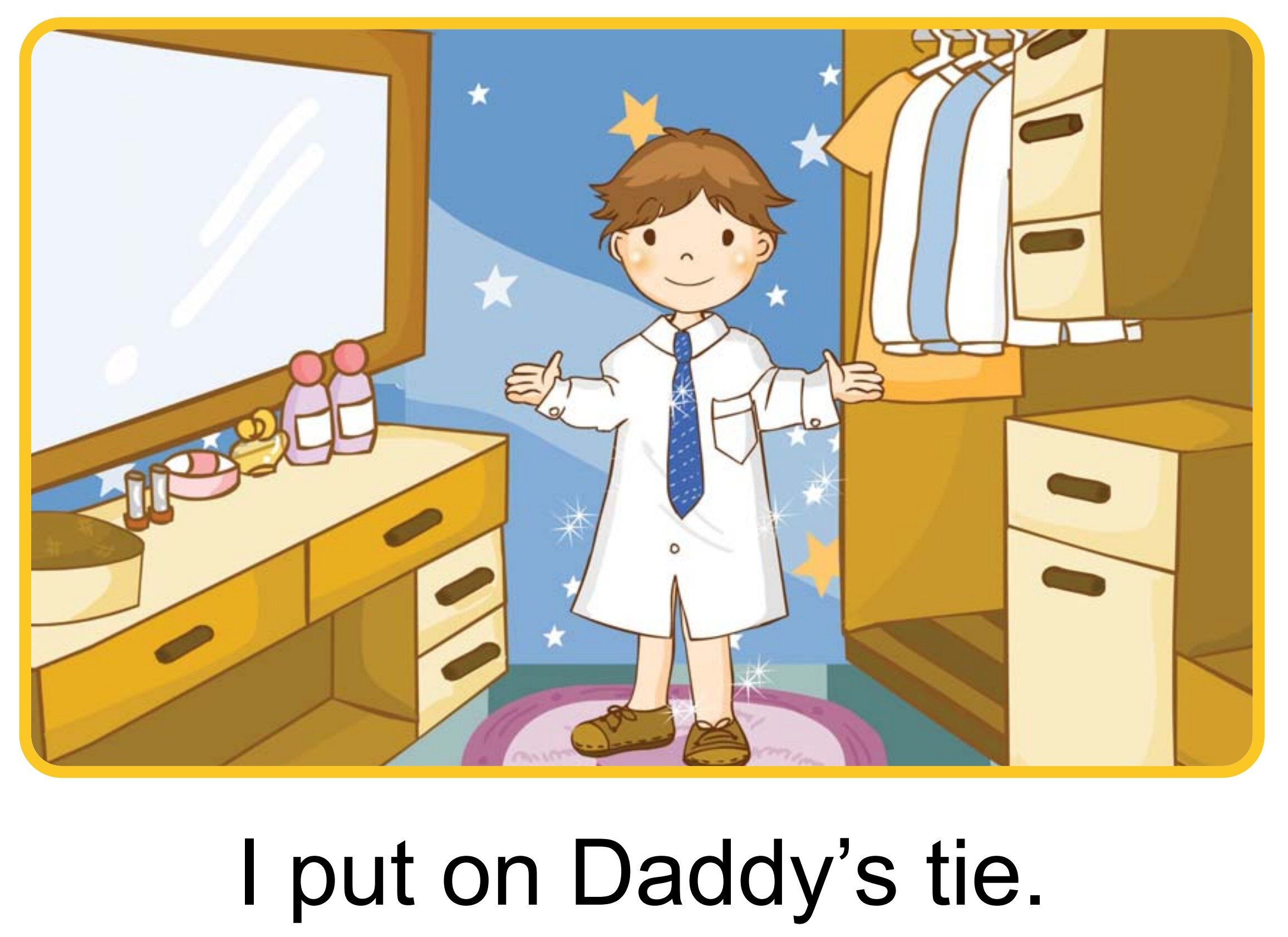 Dressing Up绘本故事第5页