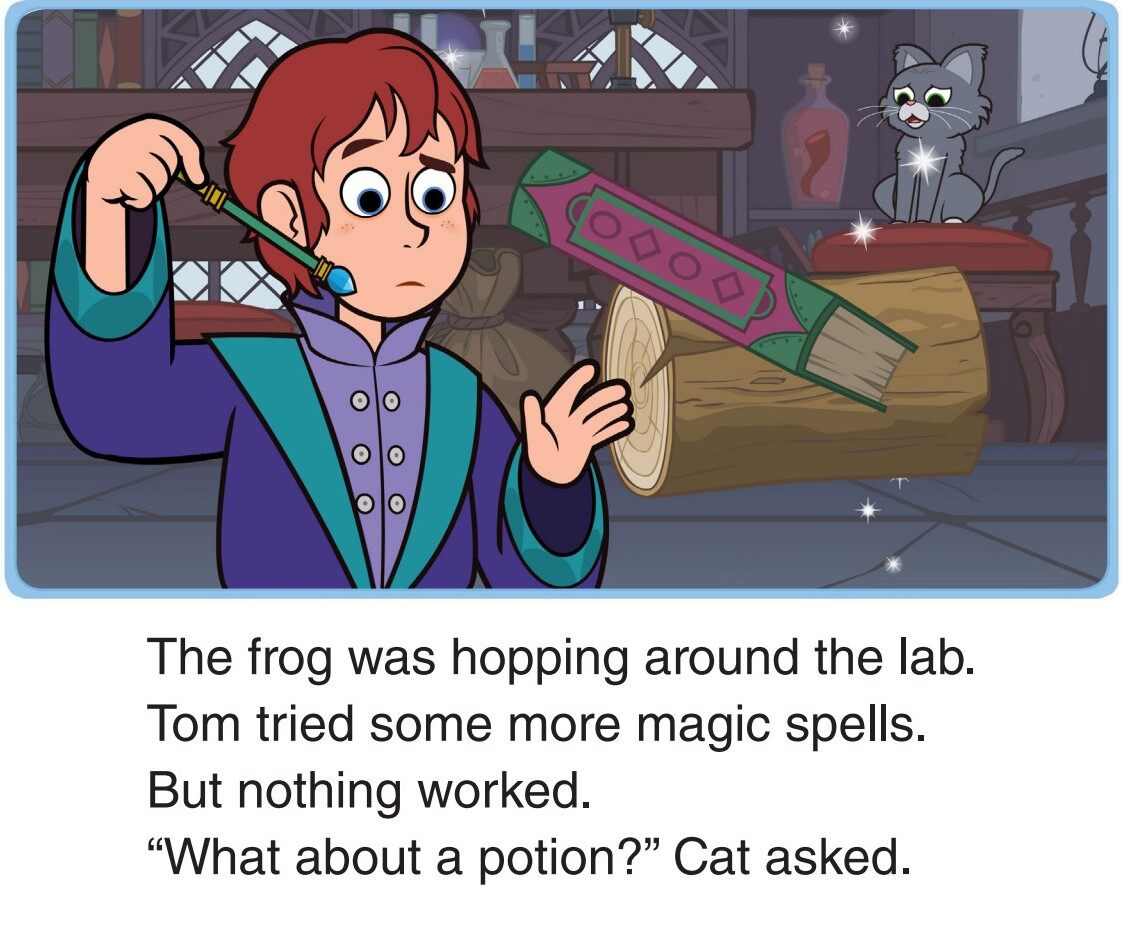 Potions and Spells绘本故事第3页