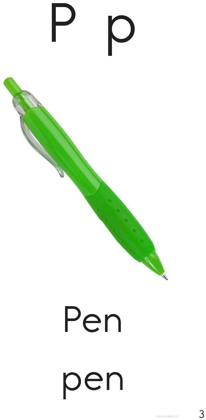 Letter P绘本故事第3页