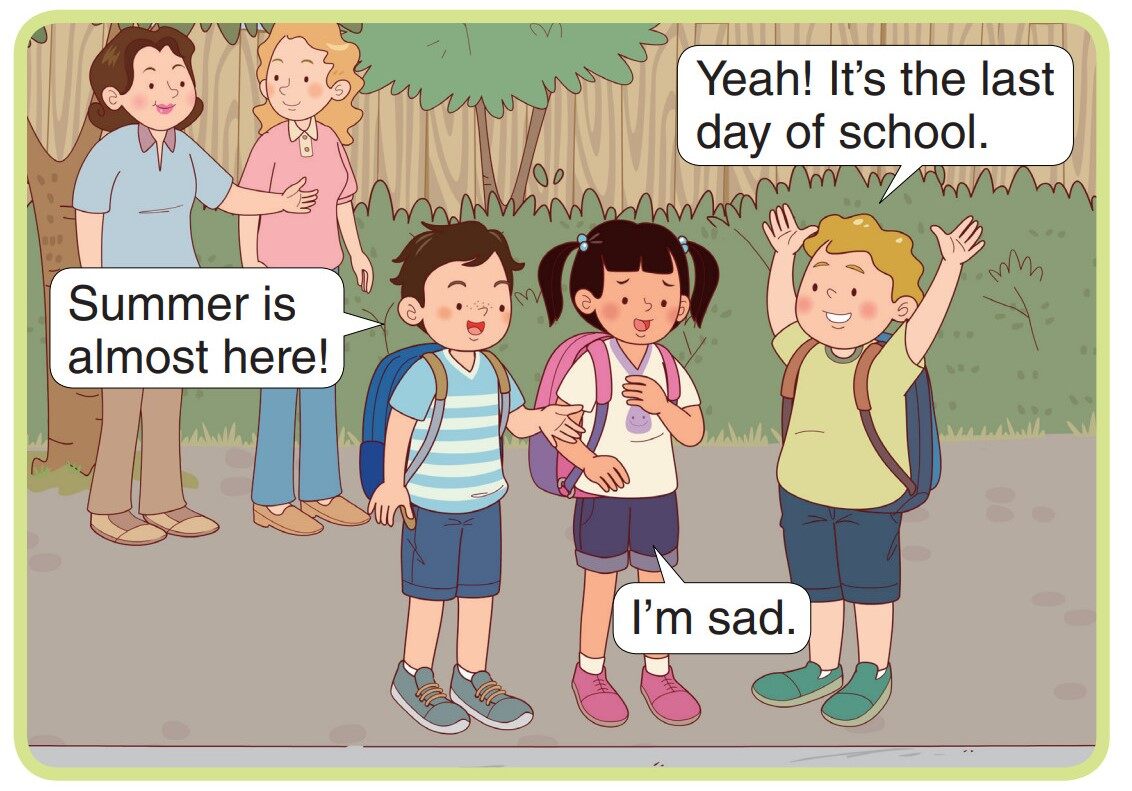 Summer Is Here!绘本故事第2页