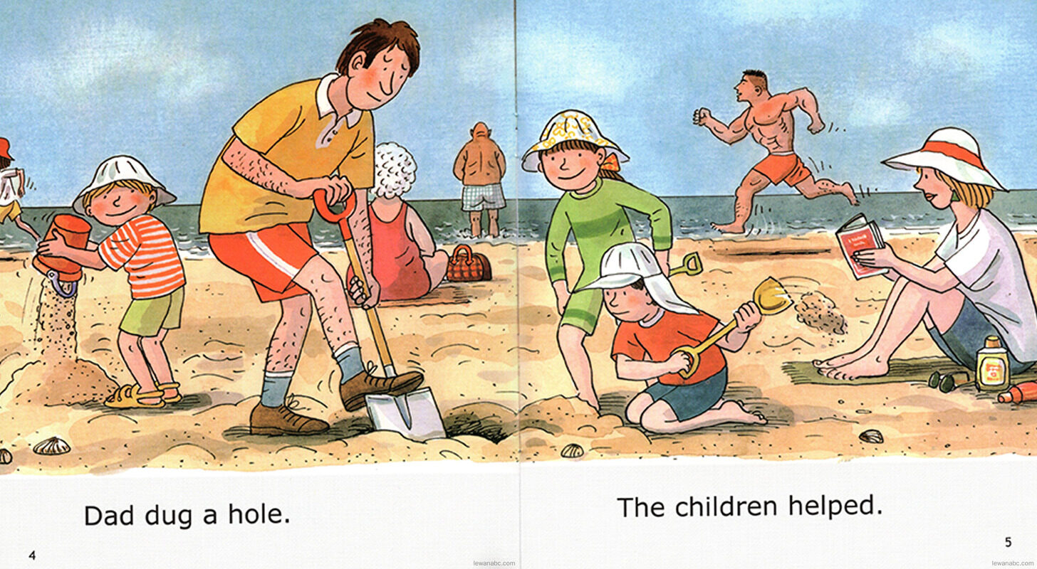 The Hole in the Sand绘本故事第5页