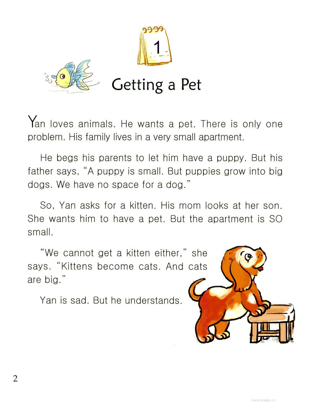 Getting a Pet绘本故事第3页