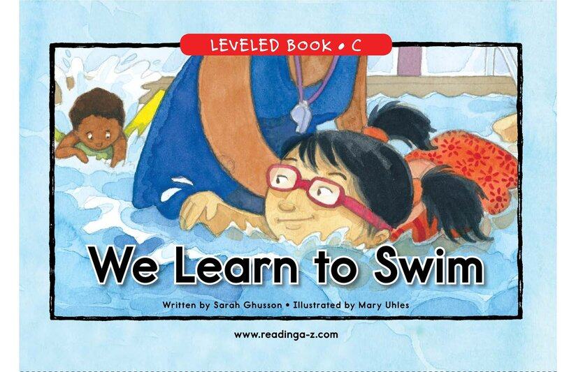 We Learn to Swim绘本故事第2页