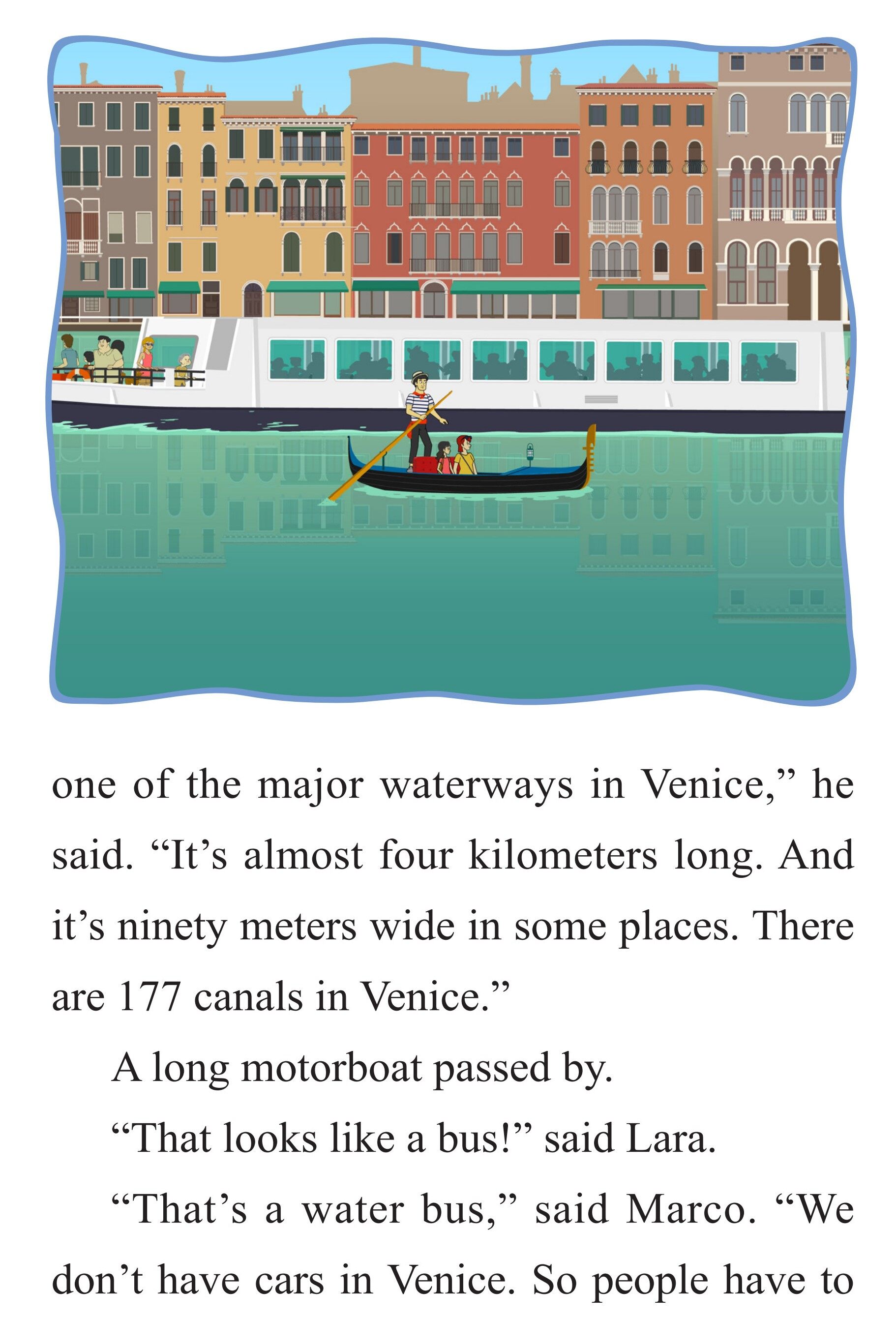 A Gondola Ride in Venice绘本故事第4页