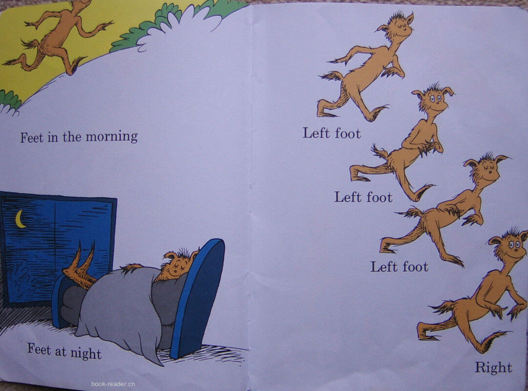 The Foot Book绘本故事第4页