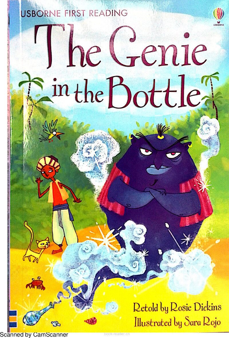 The Genie in the Bottle绘本故事第2页