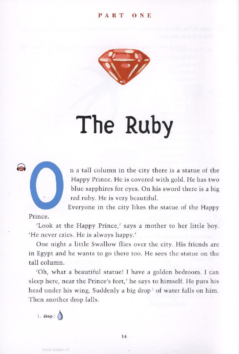 The Happy Prince and The Selfish Giant绘本故事第4页