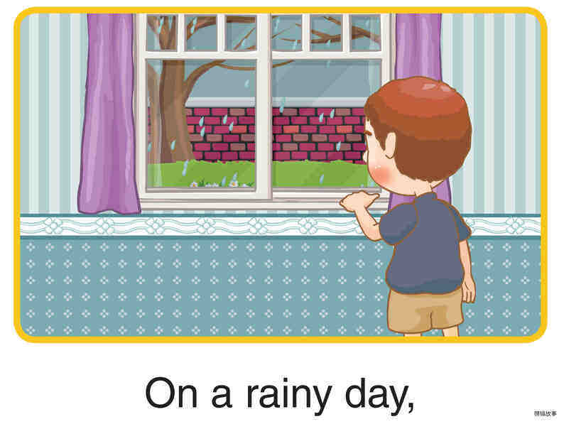 On a Rainy Day绘本故事第2页