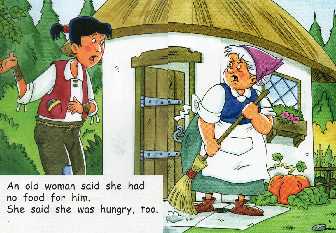 magic stone soup绘本故事第4页