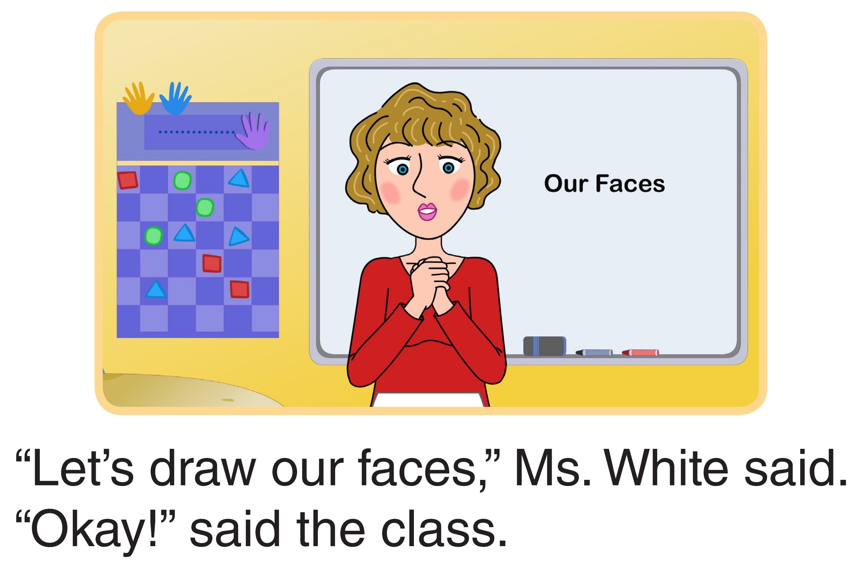 Our Faces绘本故事第3页