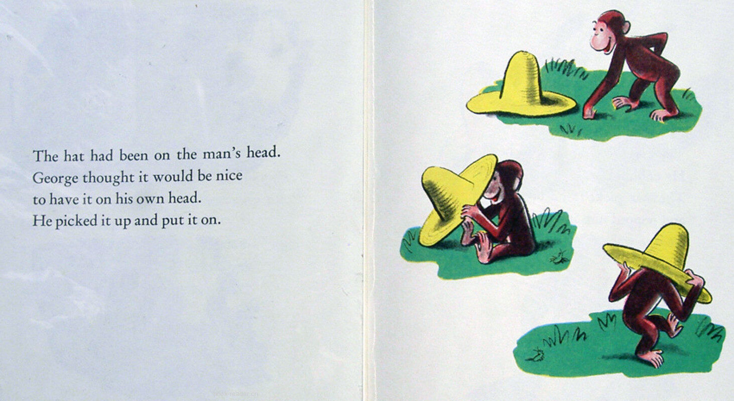 Curious George绘本故事第5页