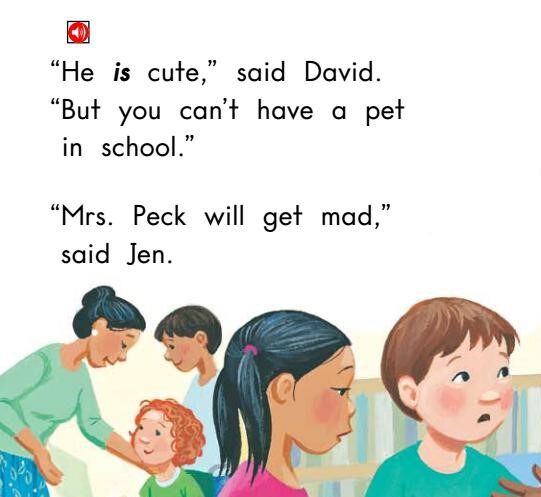 The gecko that came to school绘本故事第5页