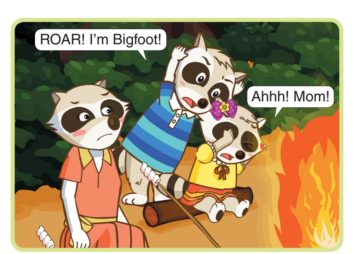 The Campfire绘本故事第2页