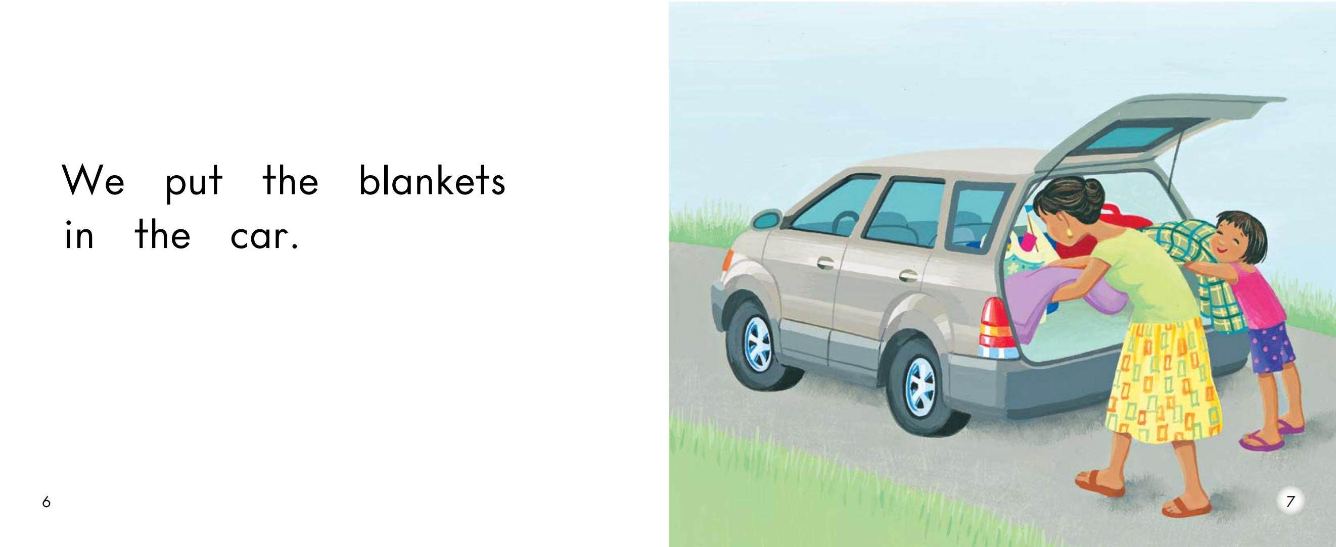 Going on vacation绘本故事第5页