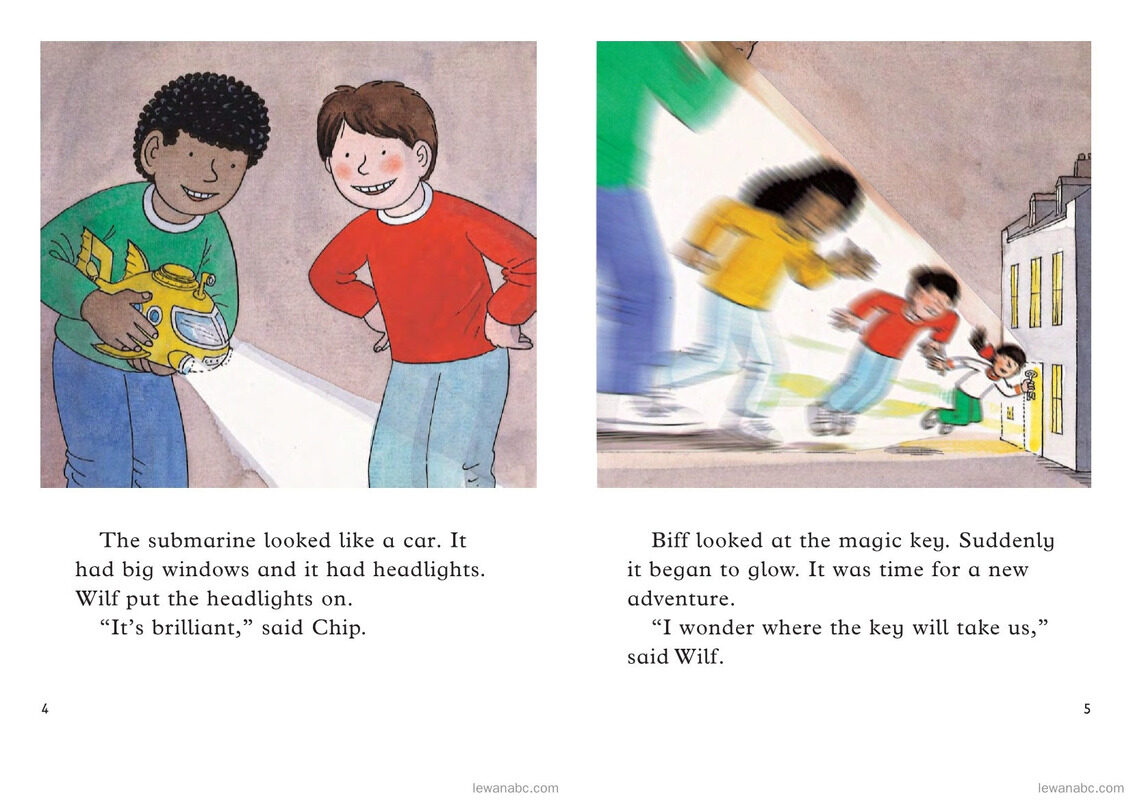 Submarine Adventure绘本故事第5页