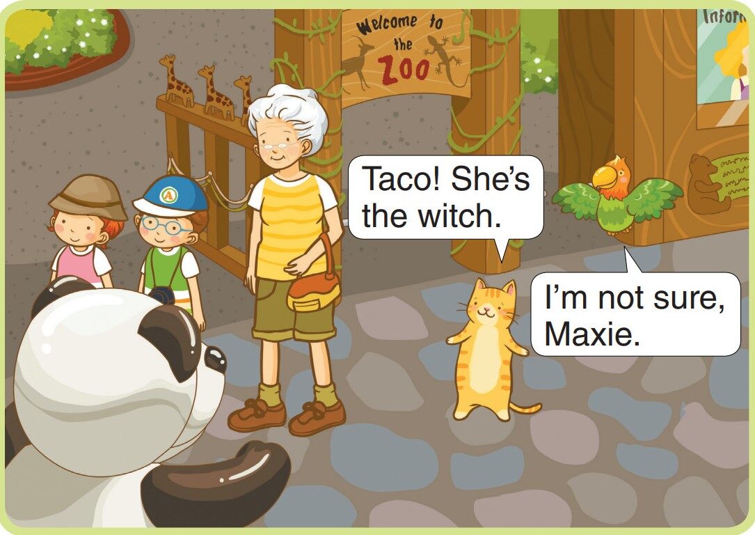 Does She Have Any Popcorn?绘本故事第2页