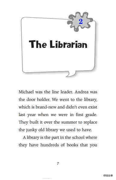 Chapter2 The Librarian绘本故事第2页