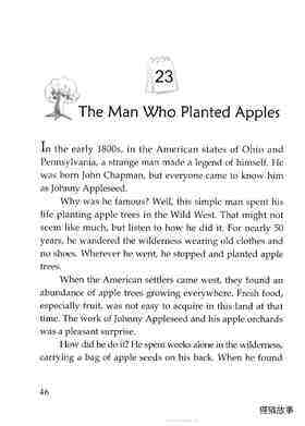 The Man Who Planted Apples绘本故事第2页