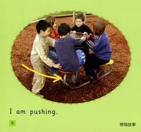 Pushing and Pulling绘本故事第5页