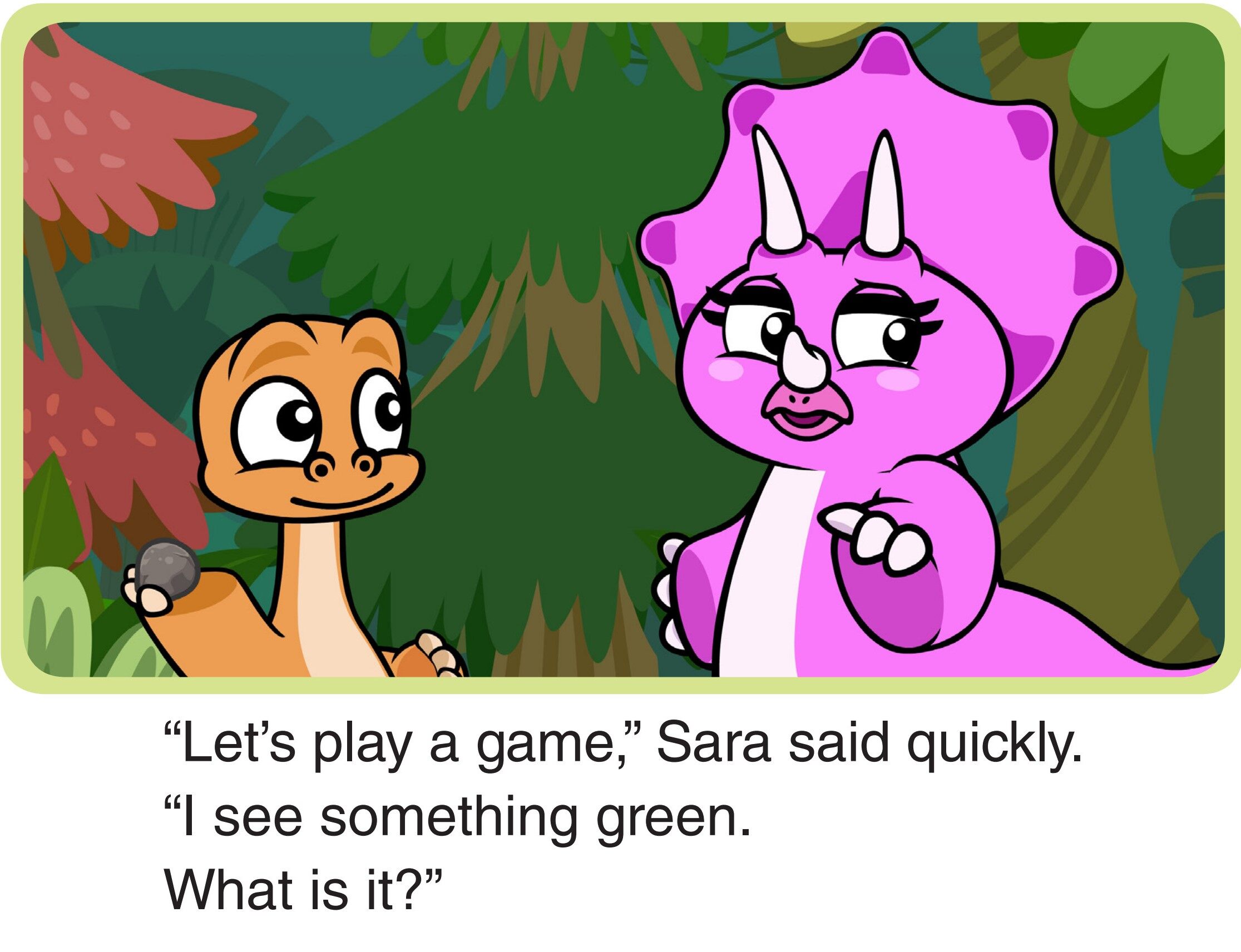 Sara's Game绘本故事第4页