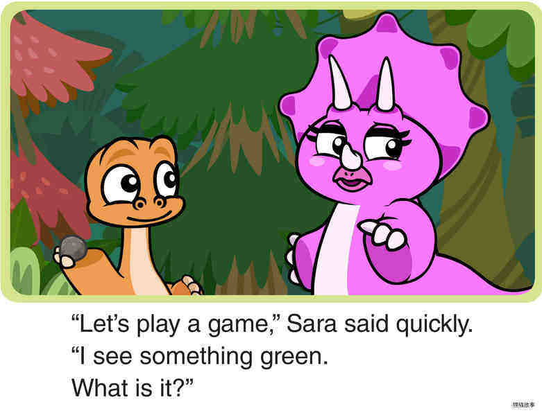 Sara's Game绘本故事第4页