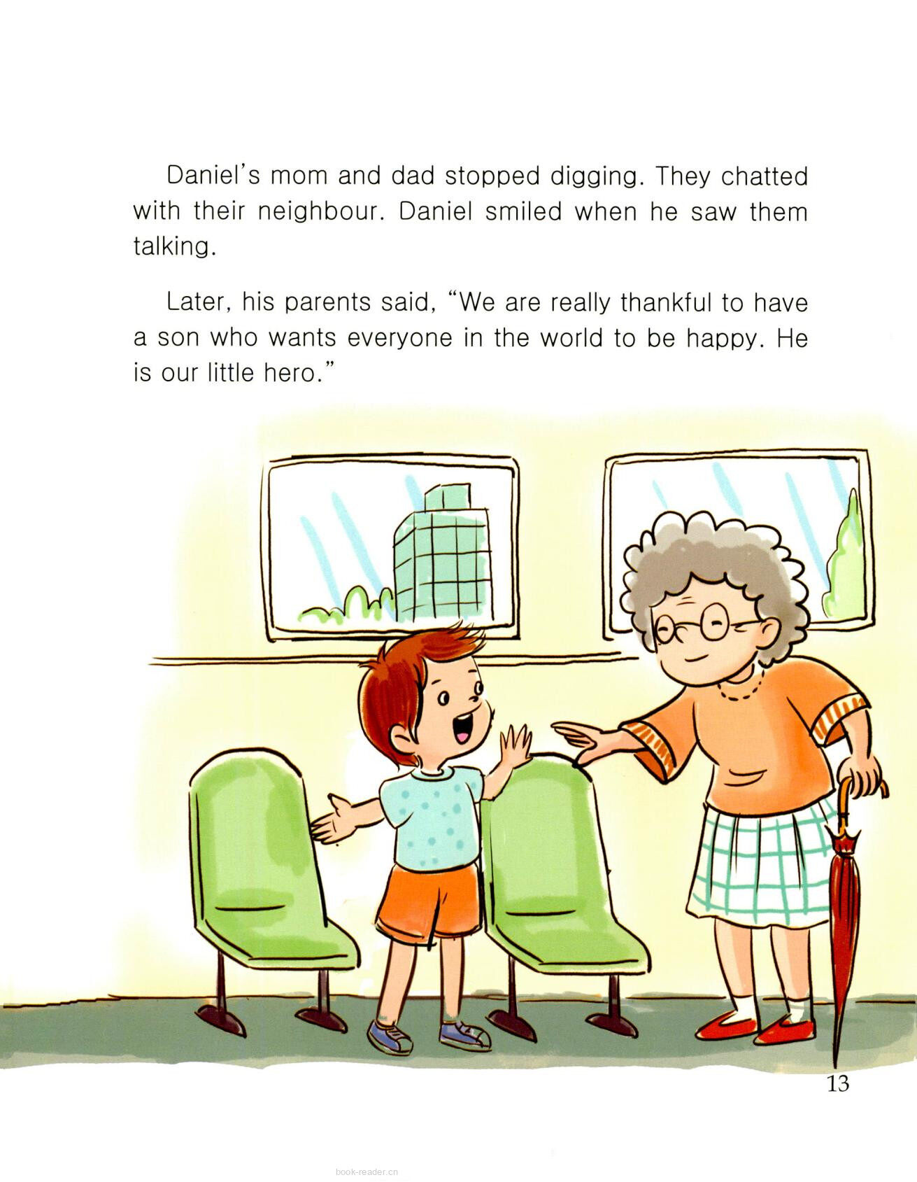 The Littler Hero绘本故事第3页
