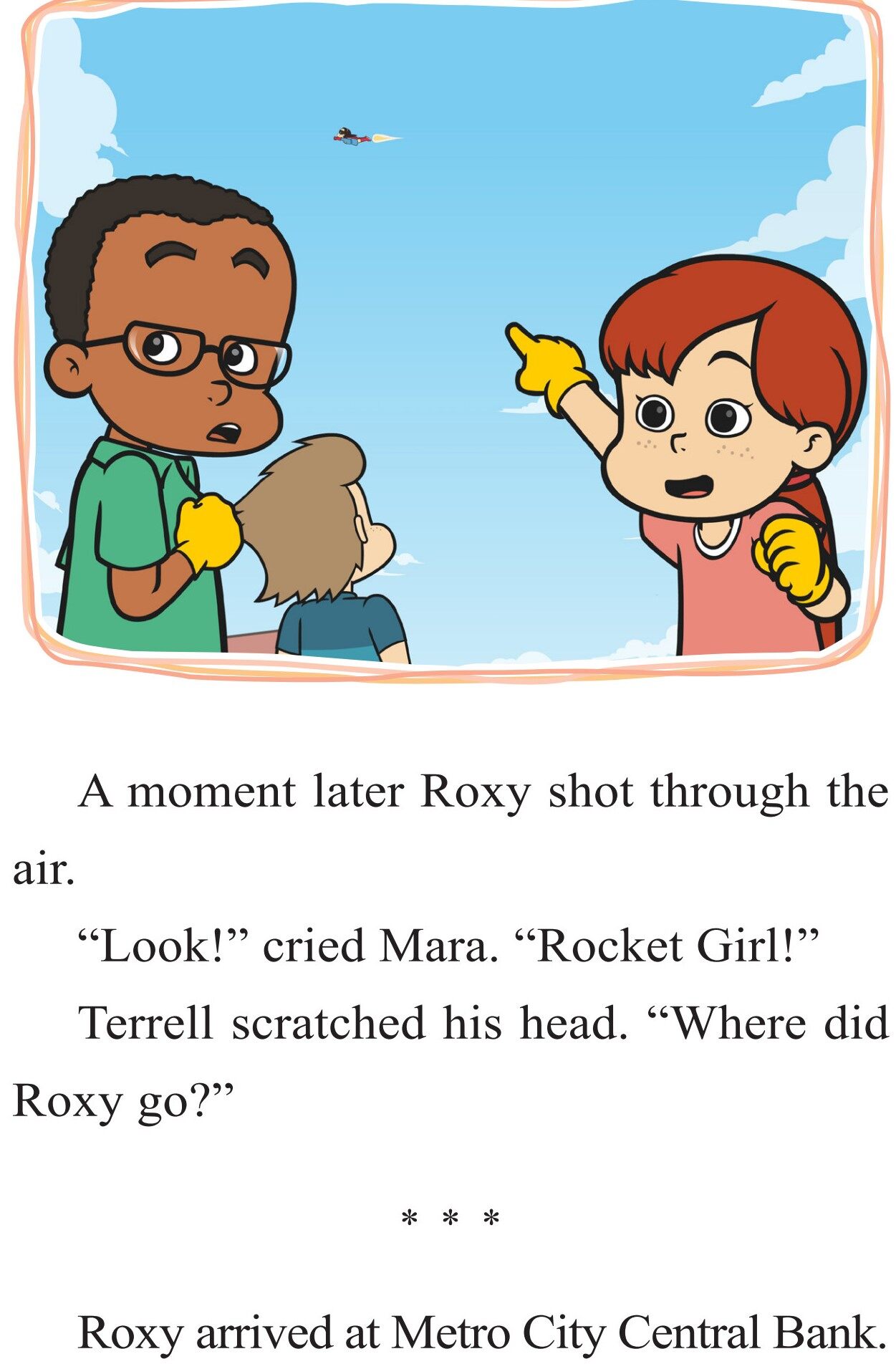 The Bank Robber绘本故事第4页