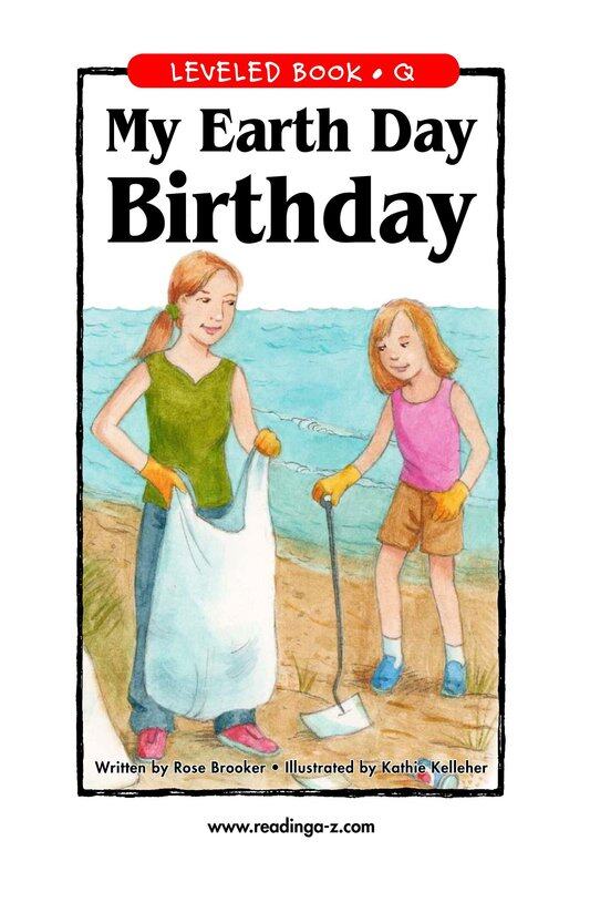My Earth Day Birthday绘本故事第2页
