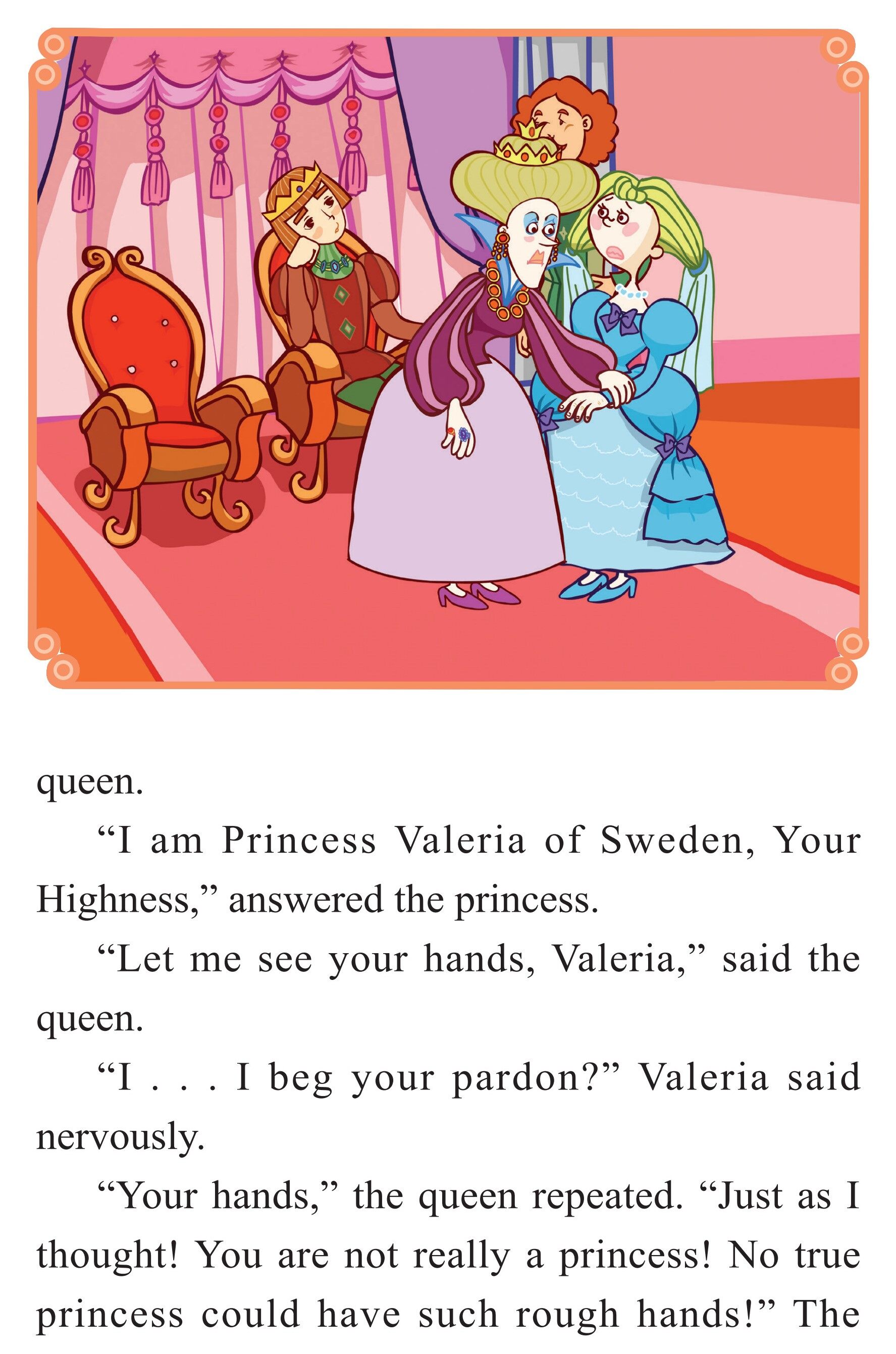 The Princess and the Pea绘本故事第4页