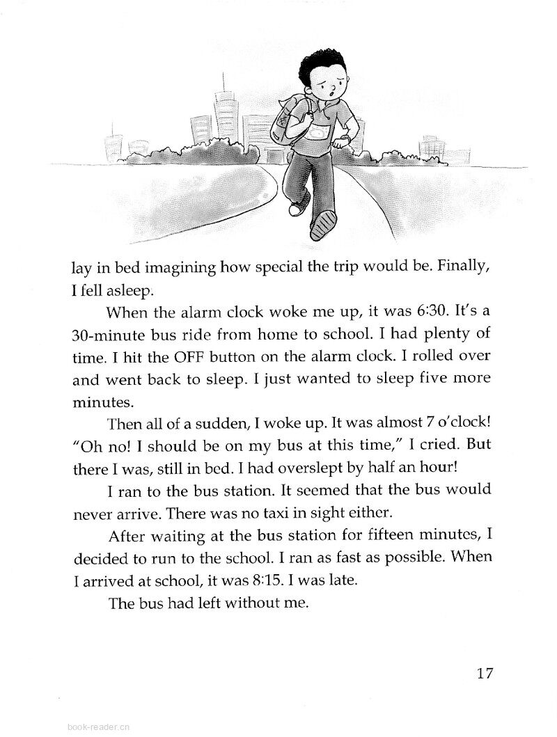 I Was Late!绘本故事第3页