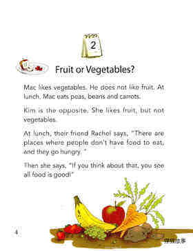 Fruit or Vegetables?绘本故事第2页