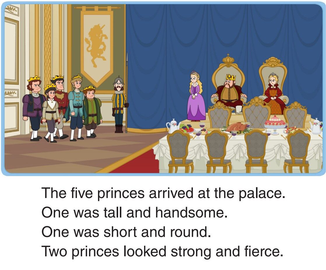 The Five Princes绘本故事第3页