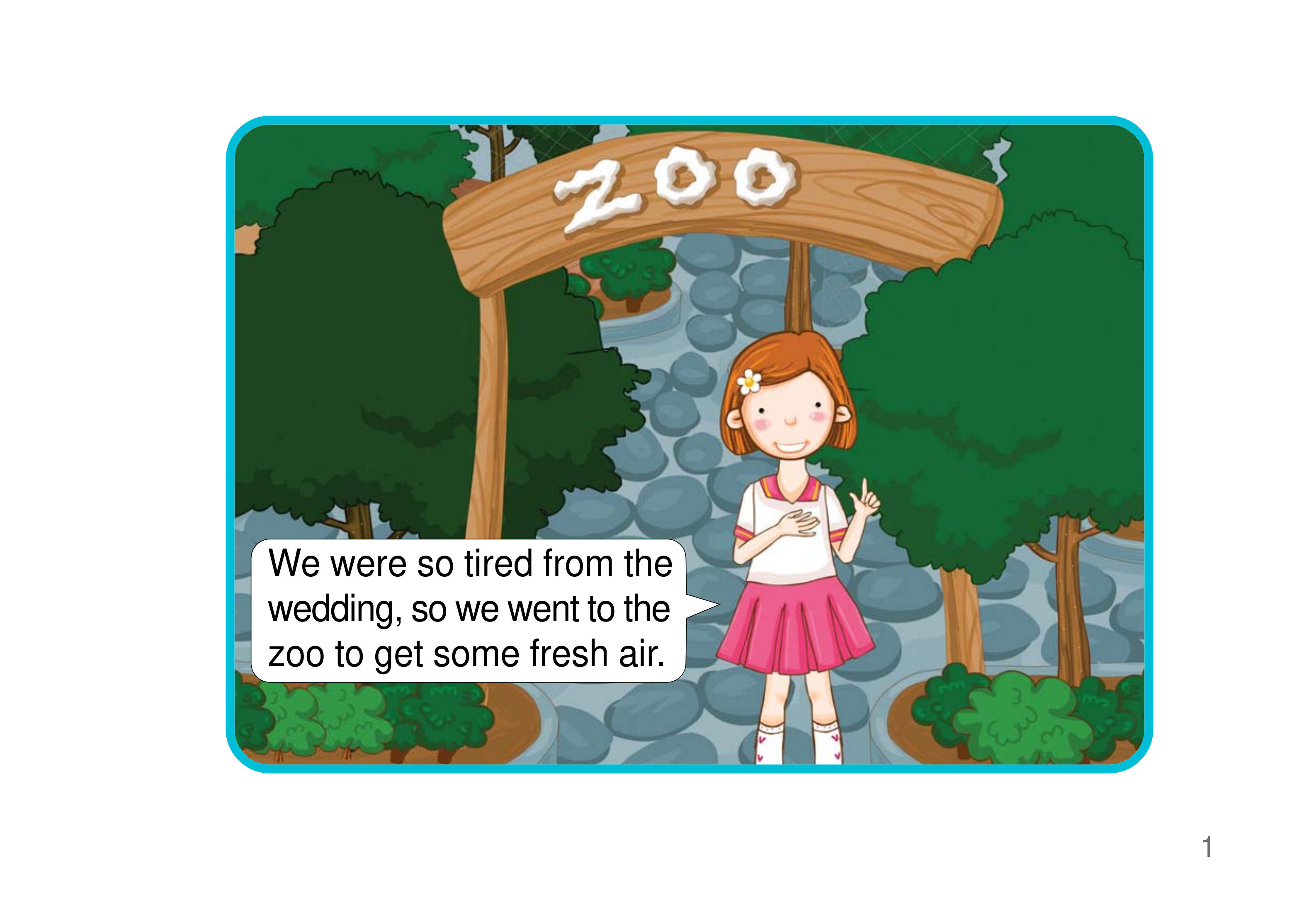 Visiting the Zoo绘本故事第2页