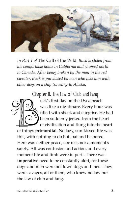 The Call of the Wild (Part 2)绘本故事第3页