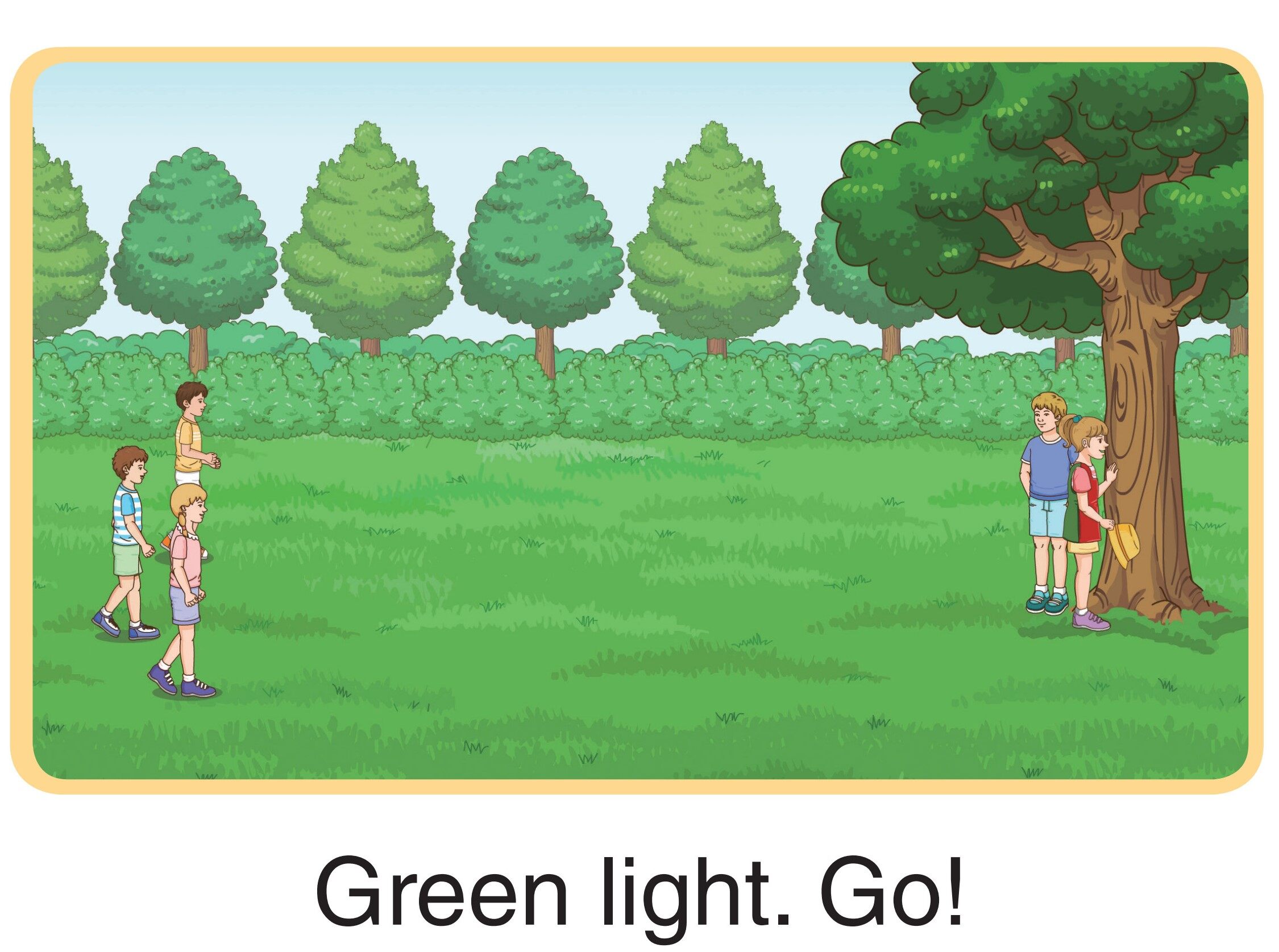 Red Light, Green Light绘本故事第5页