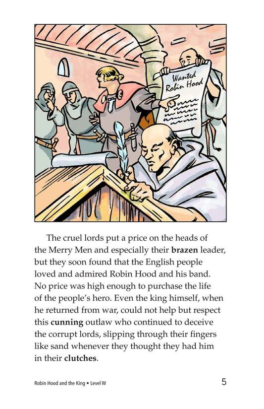 Robin Hood and the King绘本故事第4页